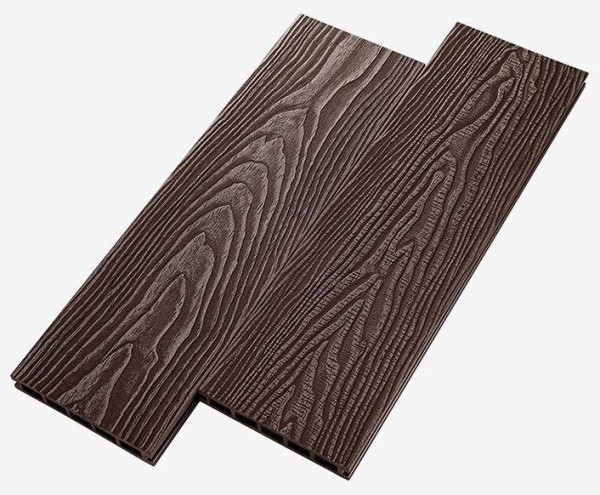 Террасная доска из ДПК RusDecking Unodeck Vintage - Венге купить в Петрове Вале