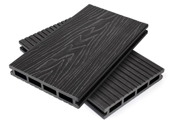 Террасная доская ДПК NanoWood Nature 3D пустотелая Графит купить в Петрове Вале