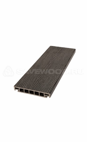 Террасная доска из ДПК SW Salix (S) (R) темно-коричневый купить в Петрове Вале