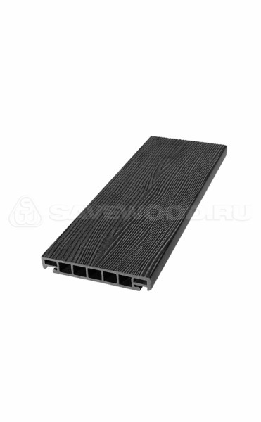 Террасная доска из ДПК SW Salix (S) (R) черный купить в Петрове Вале